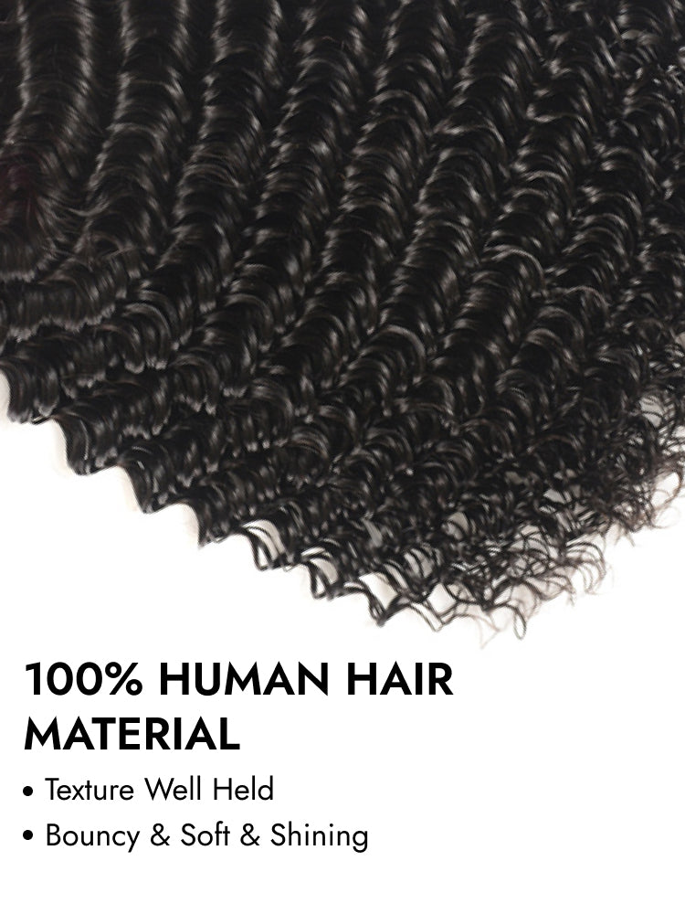 100 human hair material