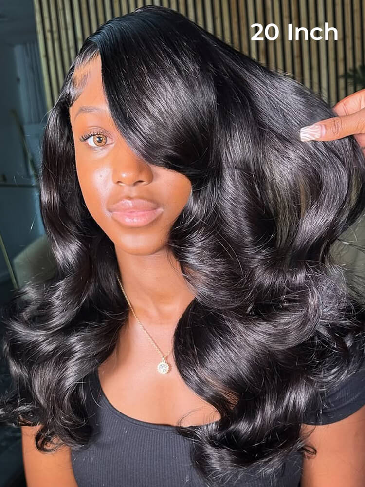 20inch layered body wave wig