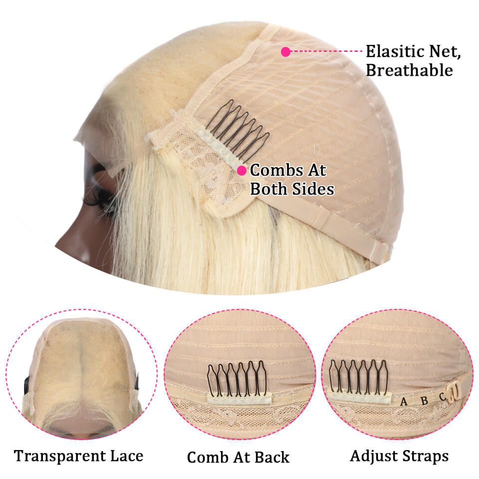 613 lace closure wigs