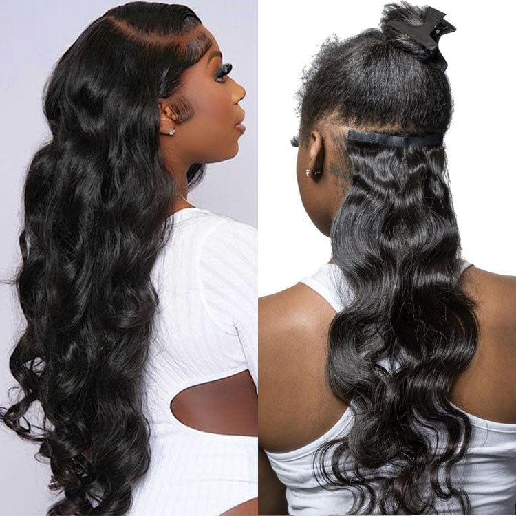 seamless clip in hair extensions