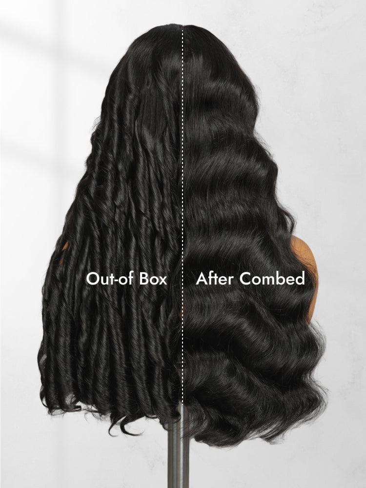 body wave double drawn hair