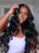 body wave human hair wig