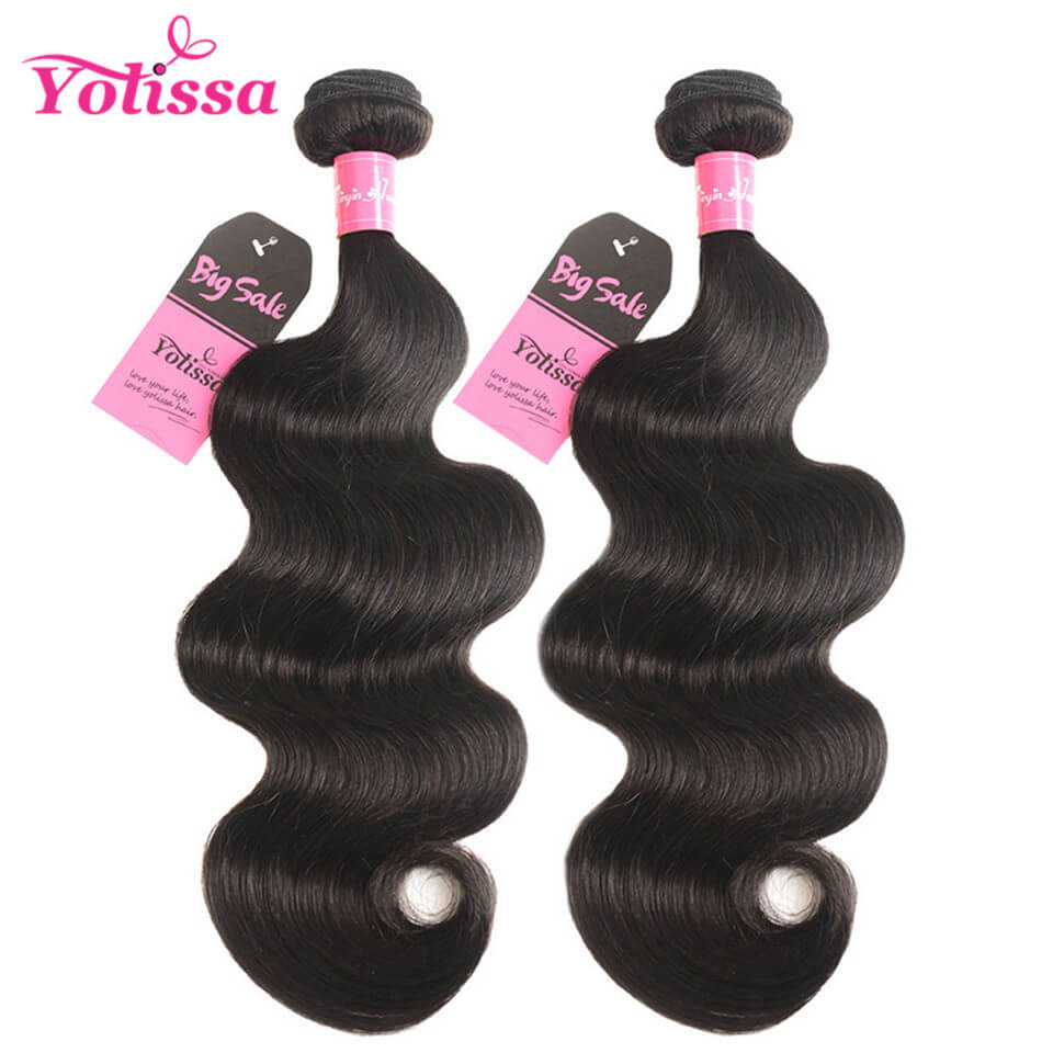 body wave bundles with frontal 13*4