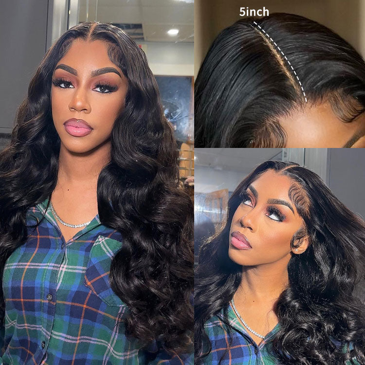 body wave 5x5 lace wigs
