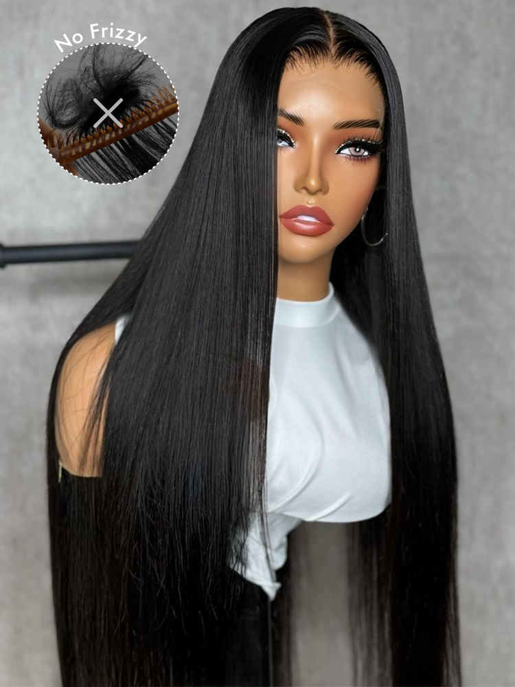 bone straight hair wig