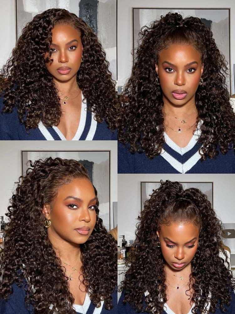 brown hair wig