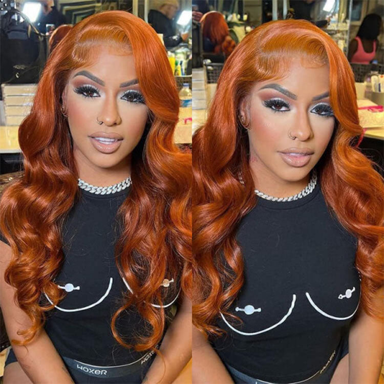 copper orange hair color