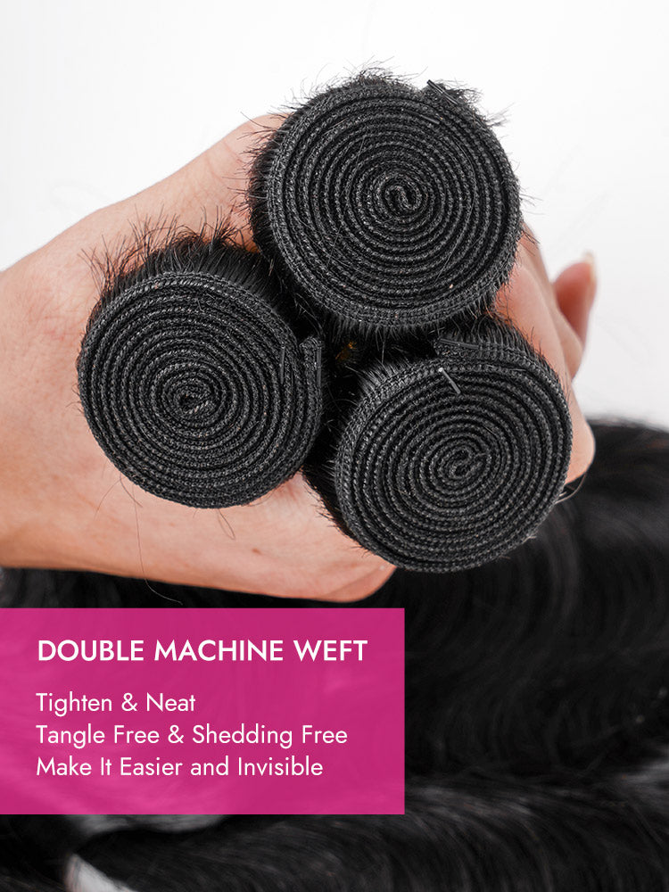 double machine weft