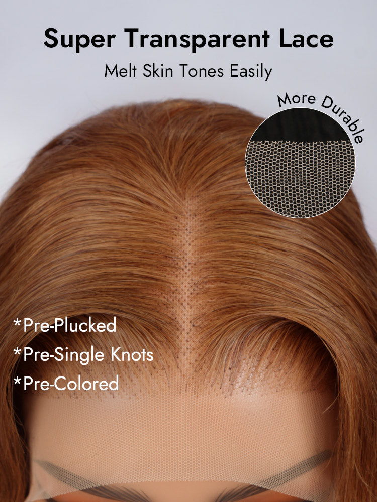 durable super transparent LY lace for brown wig