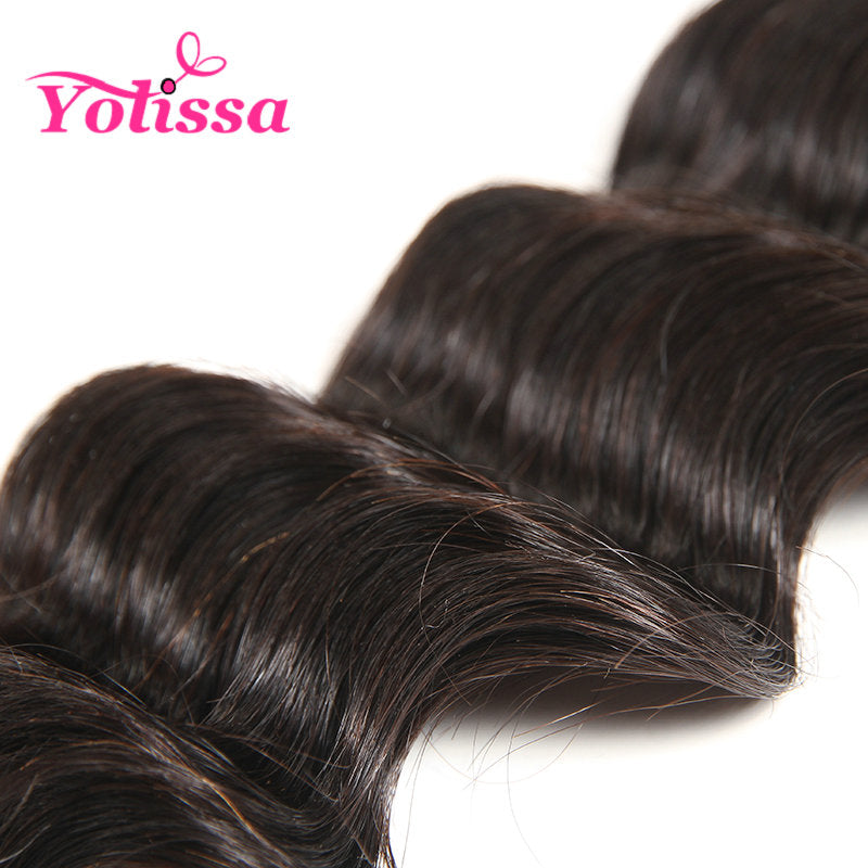 Human Virgin Brazilian Hair 3 Bundles