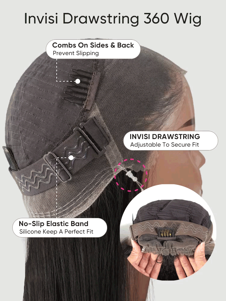 Invisi Drawstring 360 Wig