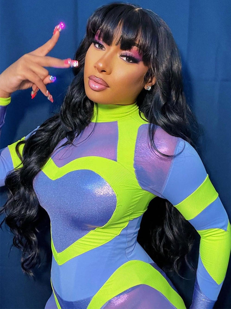 lace wig with bangs