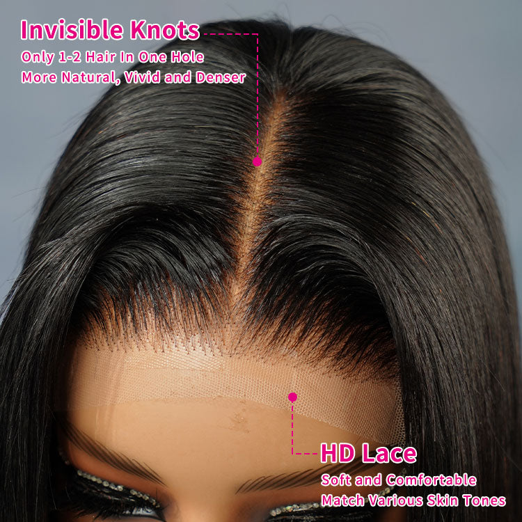 body wave 5x5 closure wigs