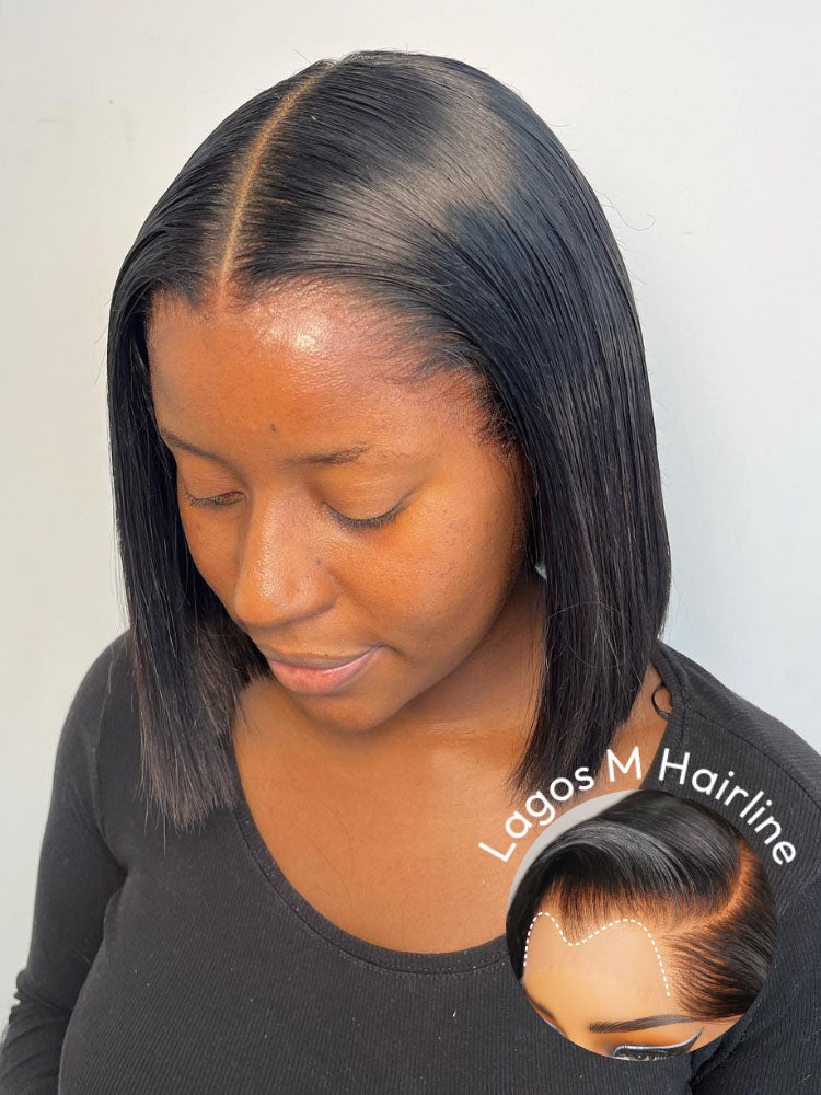 Lagos Hairline Straight Bob Wigs