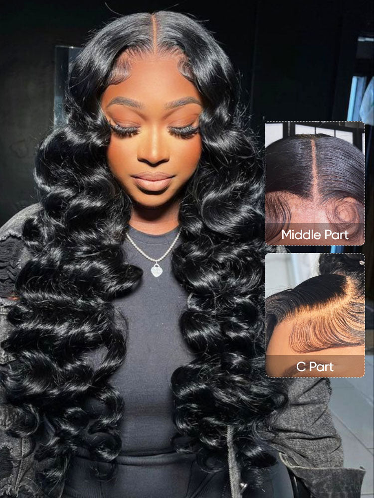 loose wave lace frontal wig