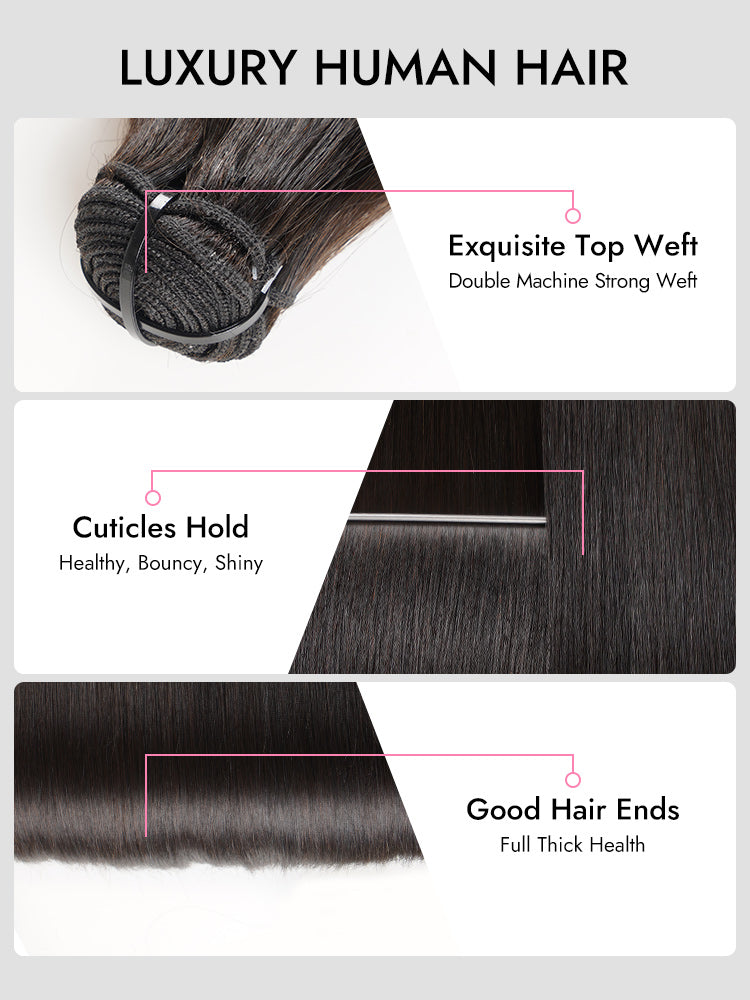 luxury human hair bundles