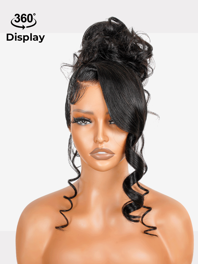 Pre-Styled 360 Human Hair Wigs
