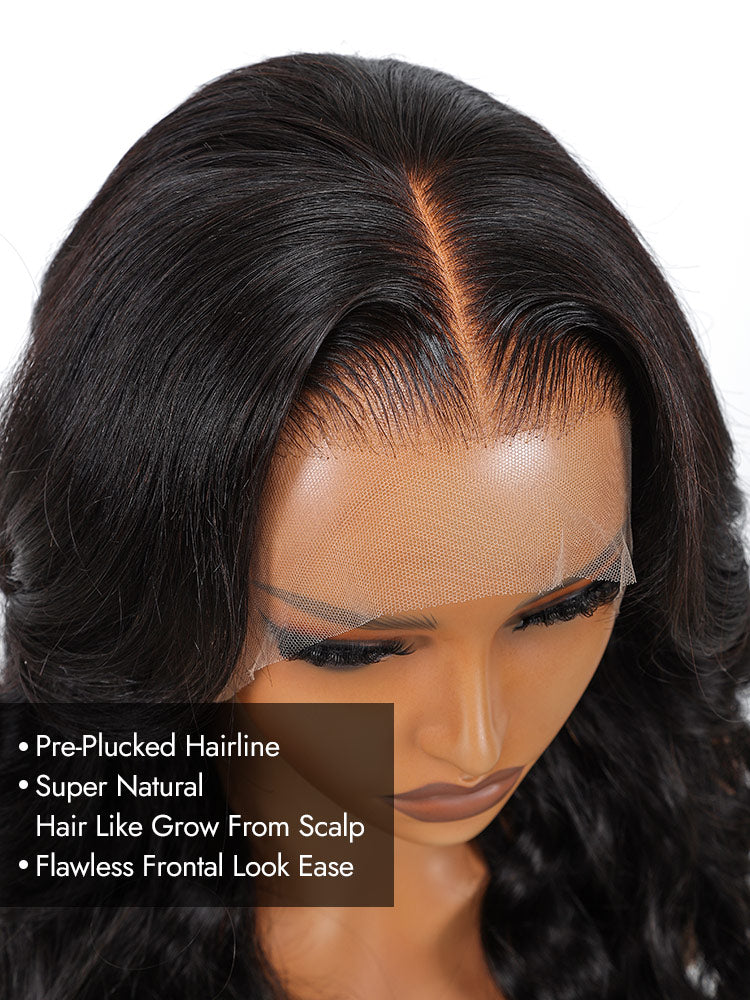 natural look body wave wig