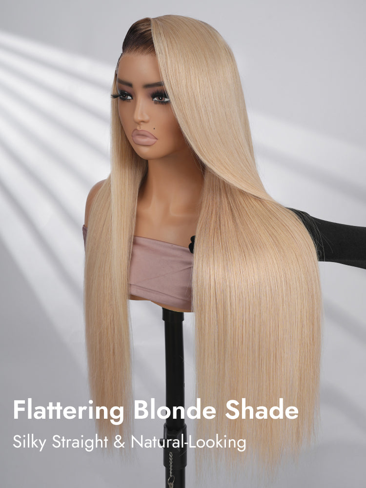 ombre silky straight hair wig