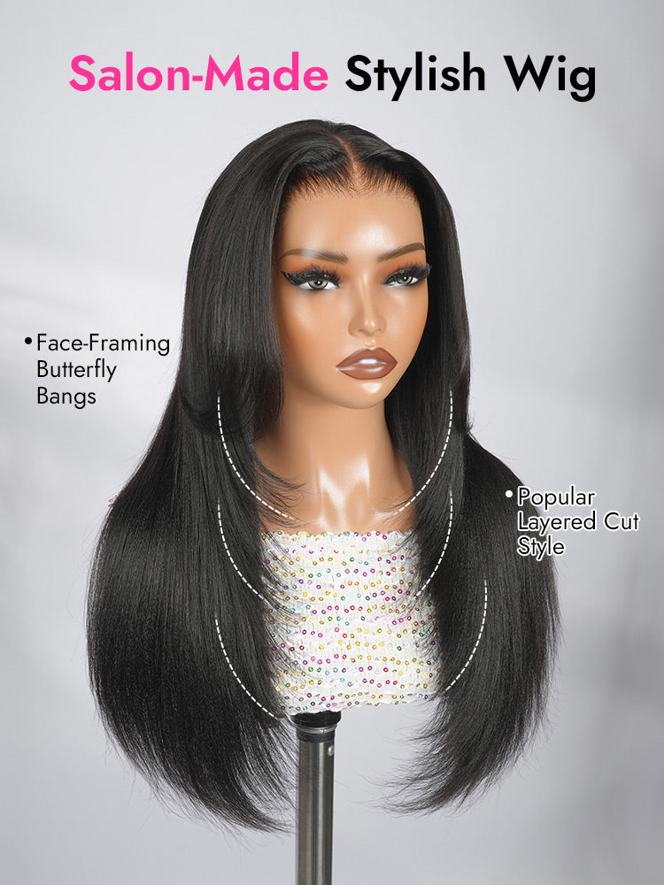 salon made stylish wig