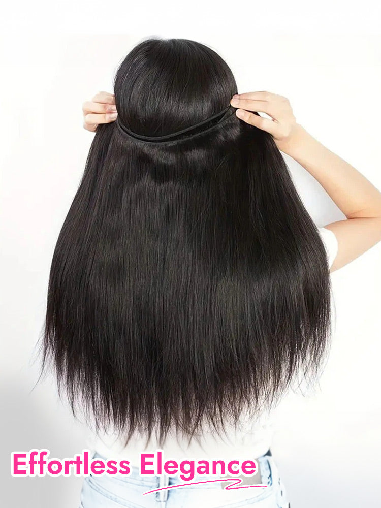 silky straight bundles for elegance