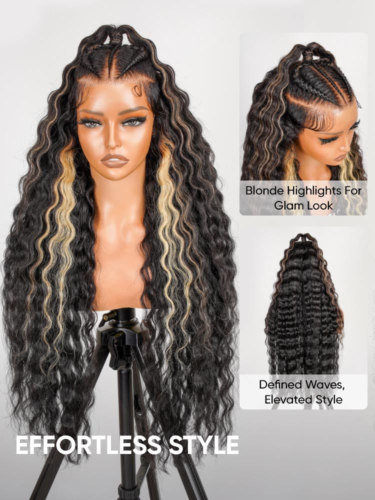 human hair wigs with highlights