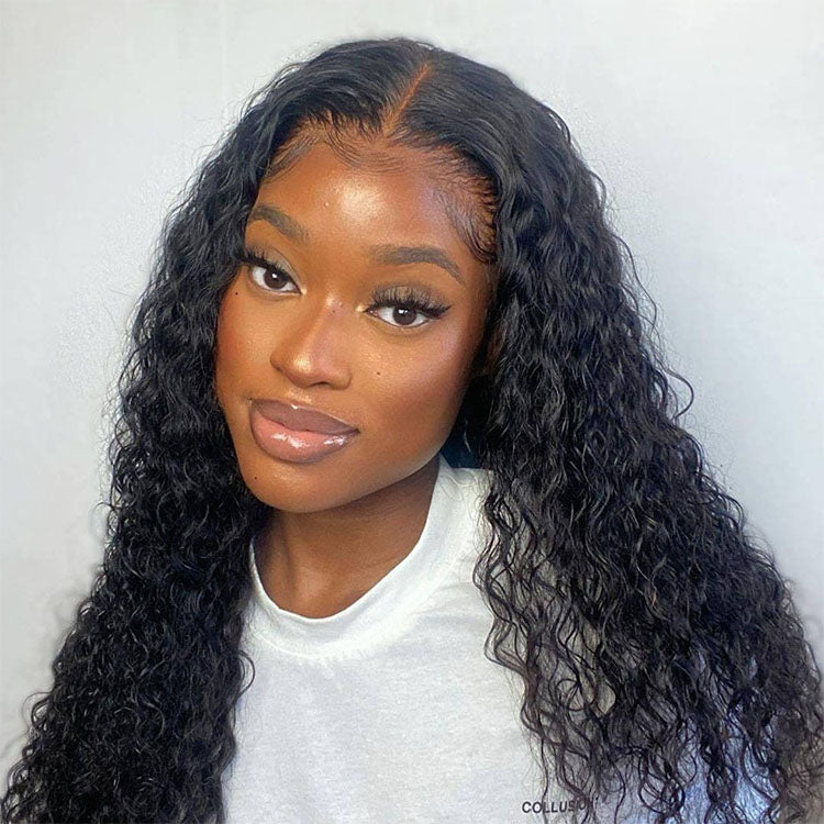 water wave closure wigs