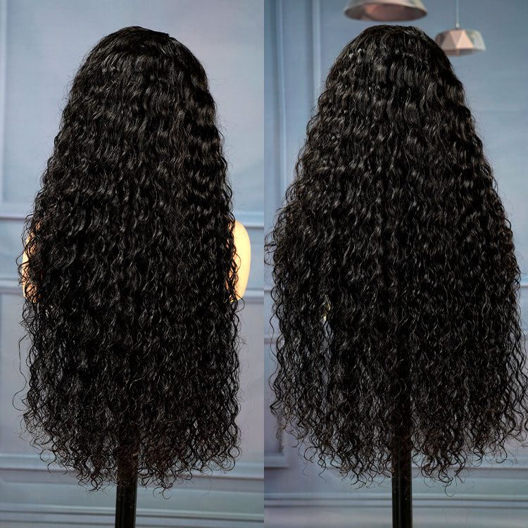 water wave 5x5 hd closure wigs