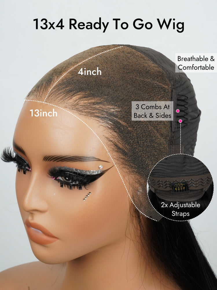 13x4 ready to go wig cap