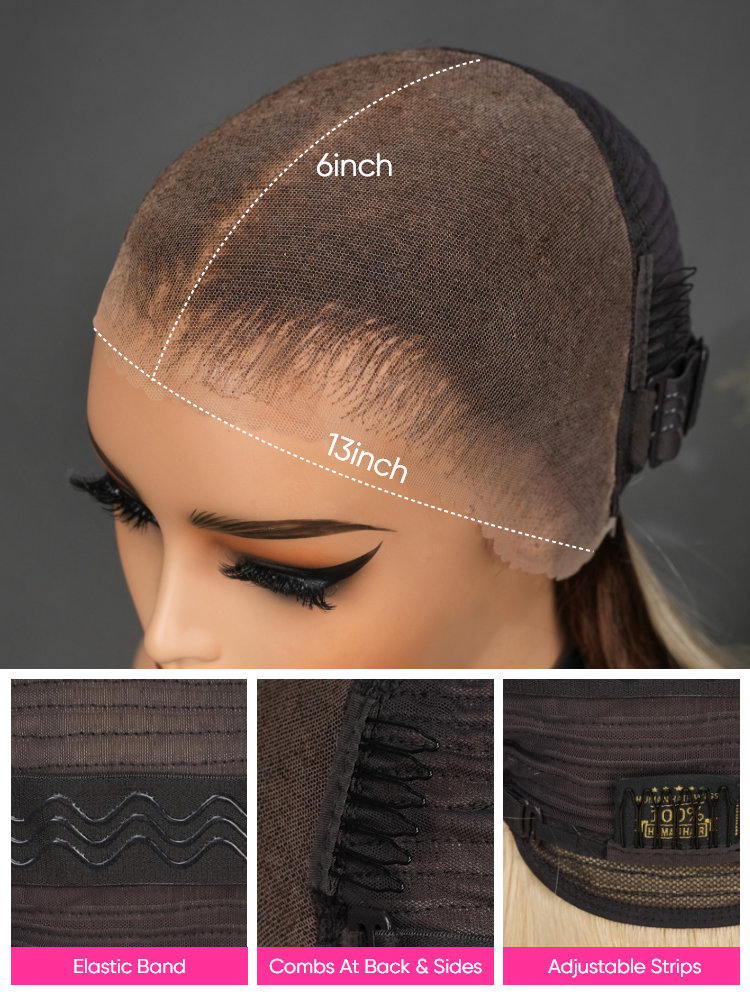 13x6 Lace Frontal wig cap