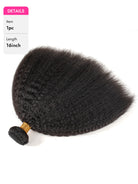 16inch kinky straight bundle