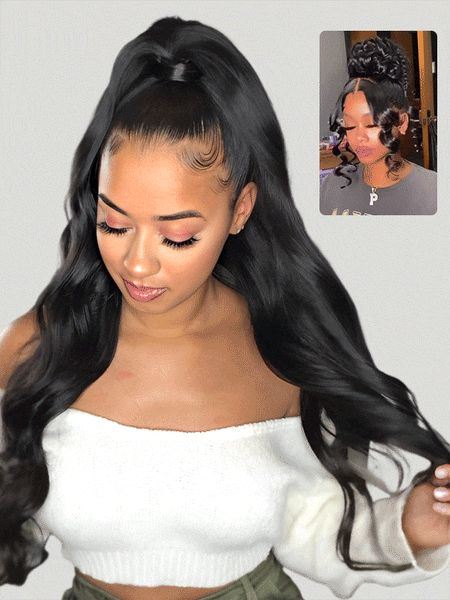 ✨CHARIS 24” 180% loose wave FULL LACE WIG W/BBY HR 24 inch Loose Wave Transparent HD Lace 13x4/4x4 Lace Frontal  main image 2