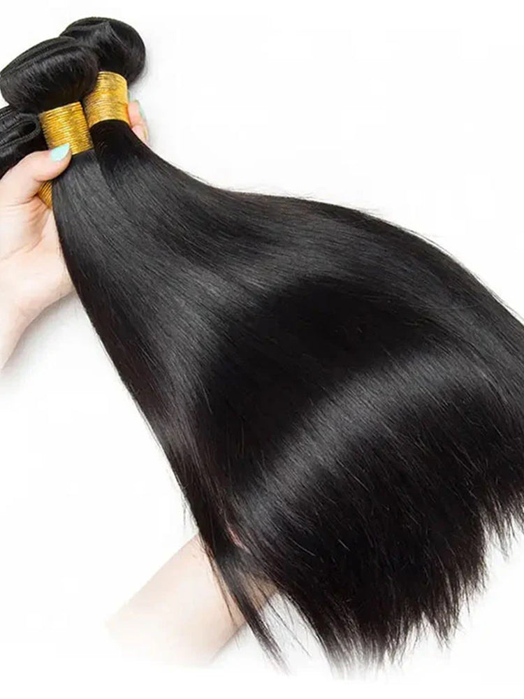 3 bundles straight brazilian hair