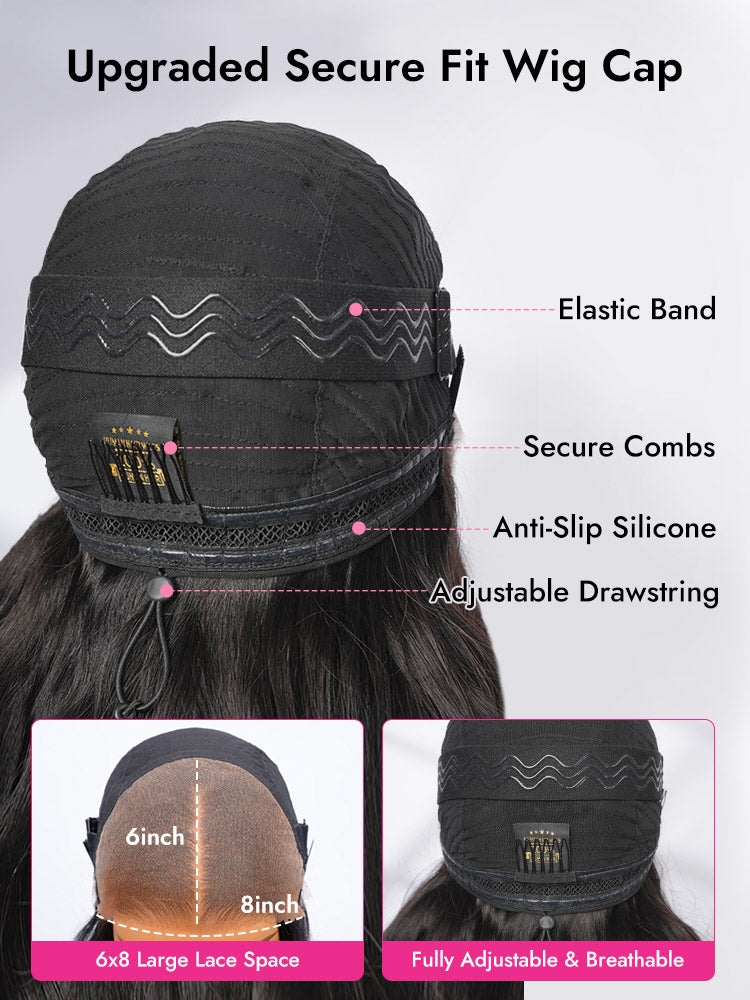 6x8 upgrade wig cap