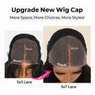 7脳5 Closure Wig
