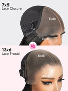 7x5 Lace and 13x6 Lace wig cap