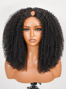 Beginner Friendly Kinky Curly V Part Wig
