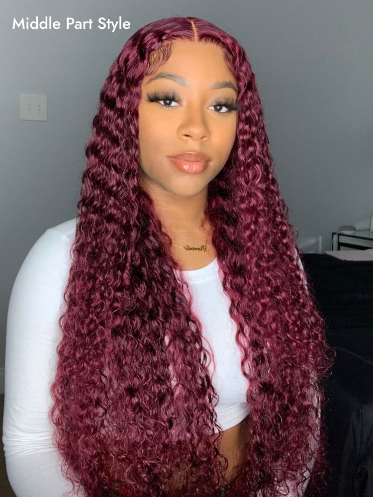 Cherry Cola Red Styling Versatility Wig