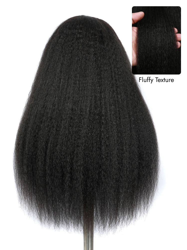 Fluffy Kinky Straight Texture