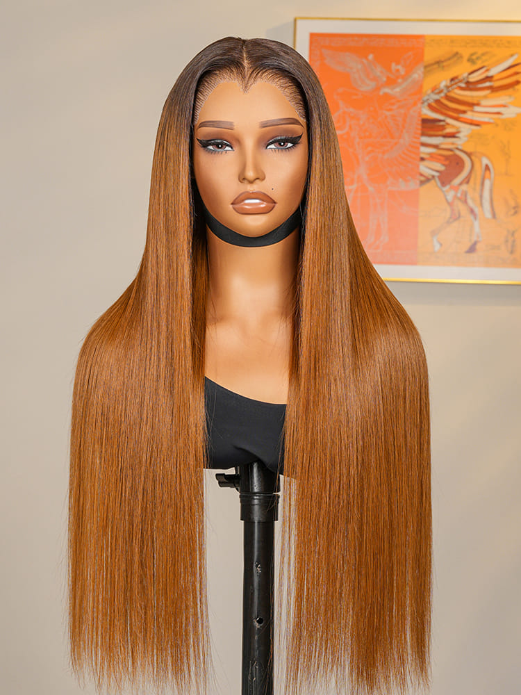 Honeyed Bliss Color Lace Front Wig With Lagos Hairline
