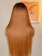 Honeyed Bliss Color Long Straight Wig