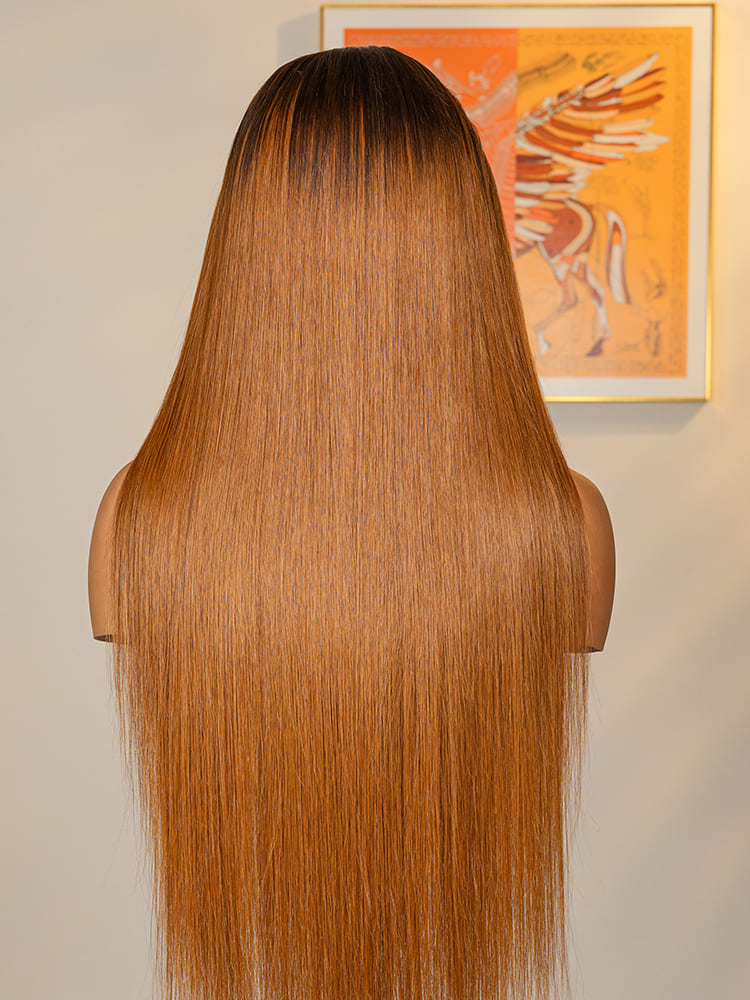 Honeyed Bliss Color Long Straight Wig