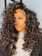 Spiral Curl Lace Frontal Wig