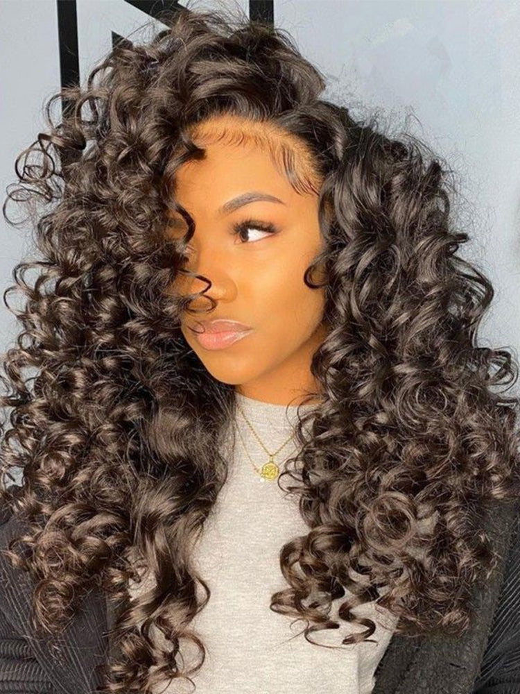 Spiral Curl Lace Frontal Wig