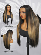 balayage hair highlights