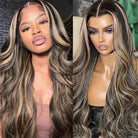 black wigs with honey blonde highlights