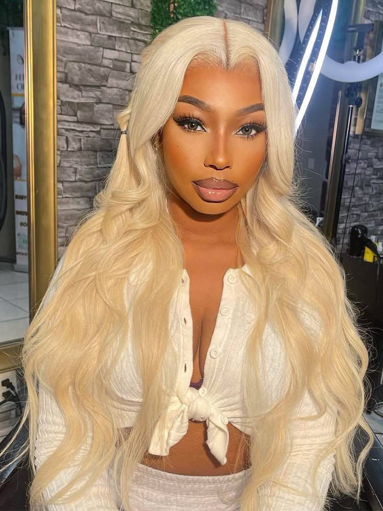 blonde body wave wigs with lagos hairline