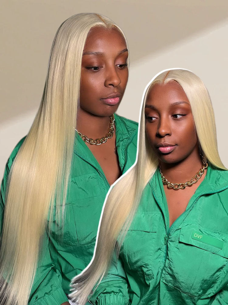 blonde human lace front wigs with lagos hairline