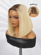 blonde ombre 6x8 bob ready to go wig