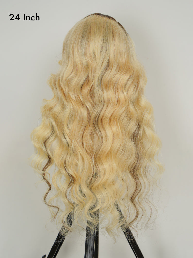 blonde ombre body wave wig